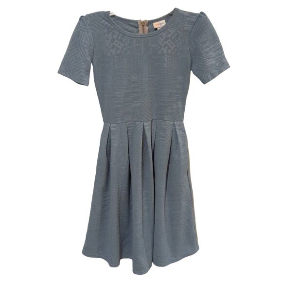LuLaRoe Dress, Pattern Knit, EUC, XS - Picture 1 of 5